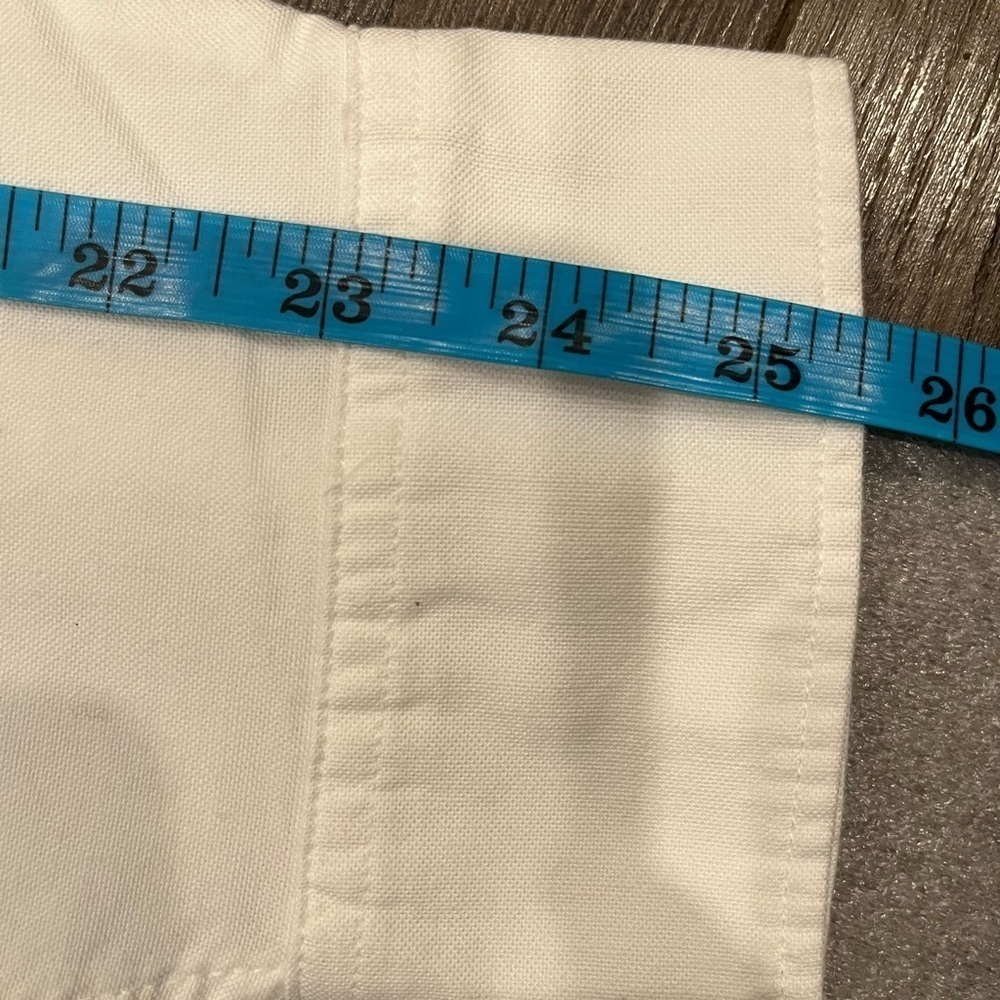 [XXL]Zara Men's White Heavy Cotton Button Down Shirt NWOT - Picture 9 of 11